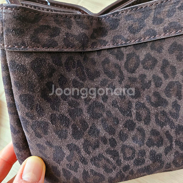 소가죽 호피 미니토트 크로스백 2가지 모두(미사용)--8