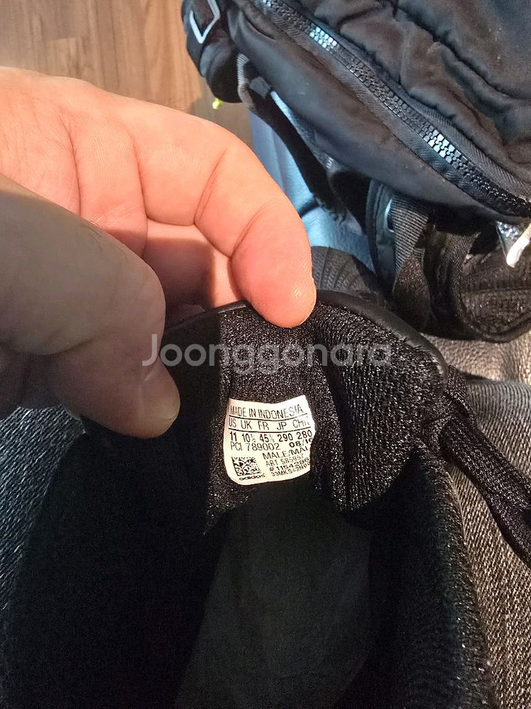 아디다스 슈퍼스타 부츠 블랙 (새것)--1