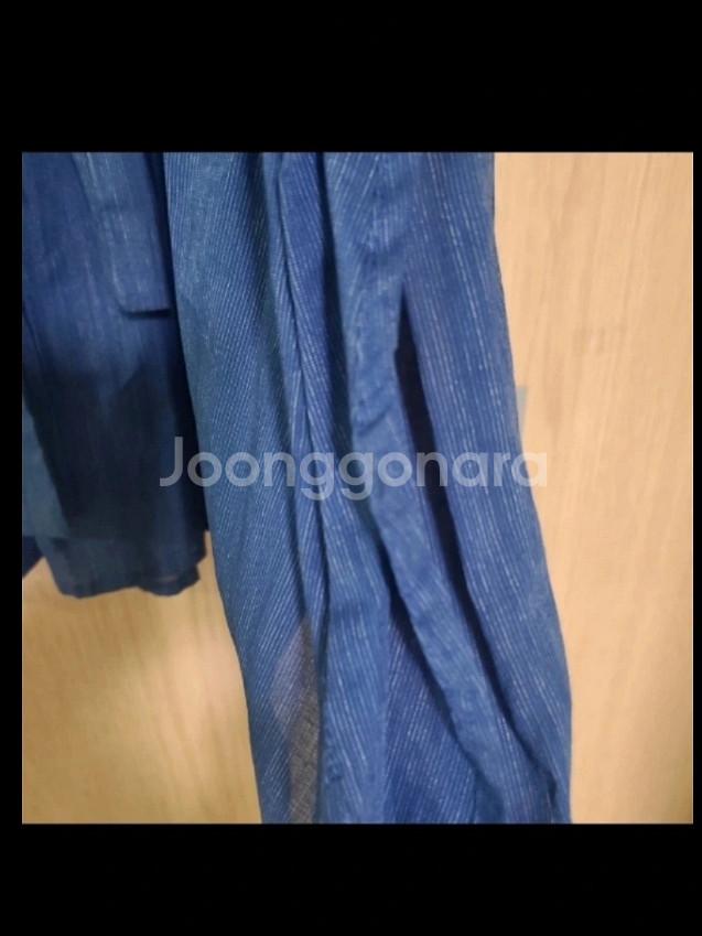 새상품 정품 질스튜어트 블루 플리츠 원피스 55반--3