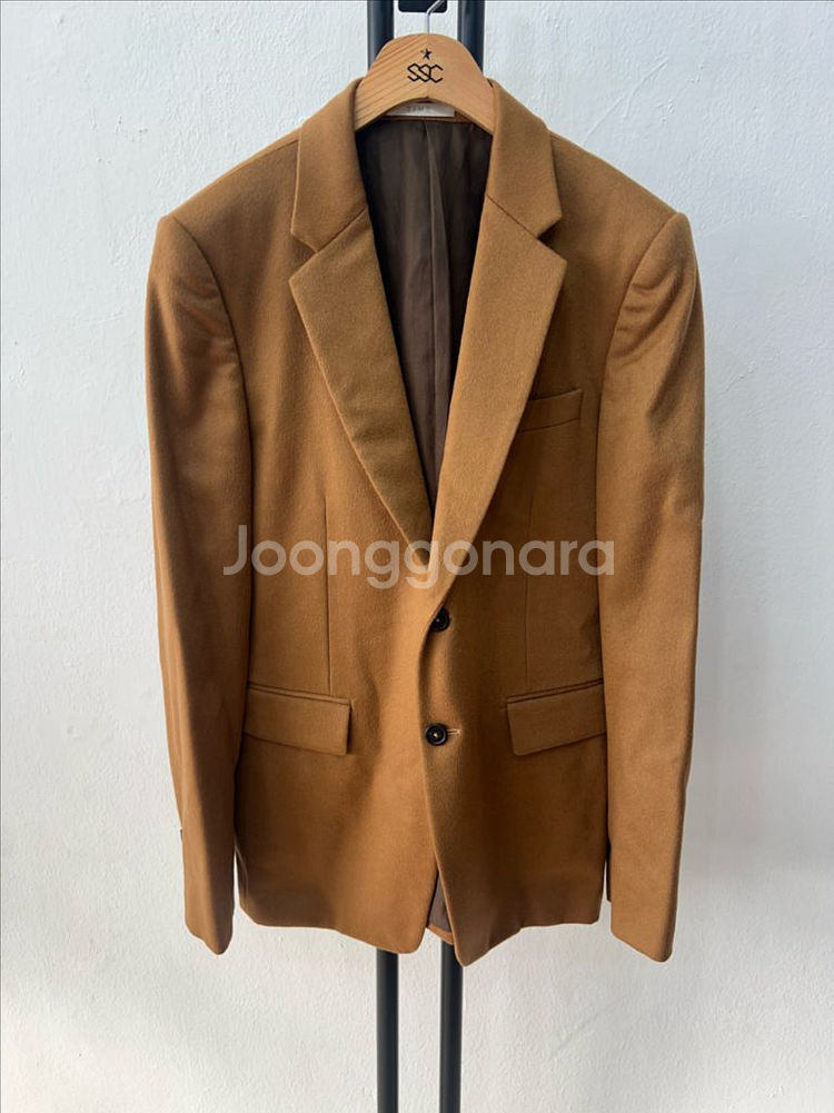 정품) 타임옴므 한섬 캐시미어100 자켓 105--0