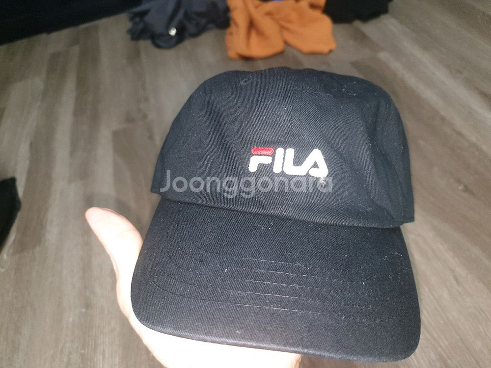 휠라 볼캡 모자--1