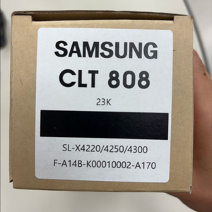 미개봉 새상품 삼성 재생토너 및 폐토너통 clt808