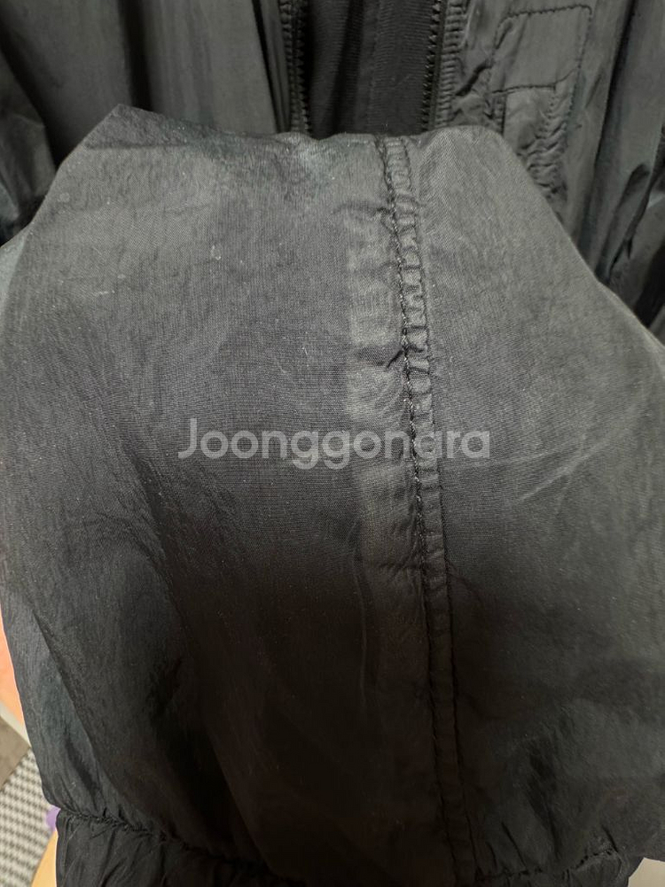[백화점판] 스톤아일랜드 크링클랩스 나일론 오버셔츠 M--3