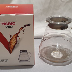 하리오 V60 03 글라스 서버 800ml