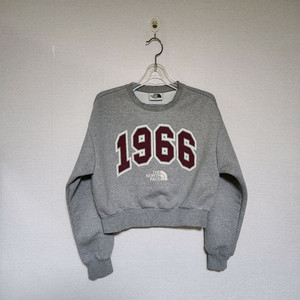 23년 노스페이스 1966크롭스웻셔츠 85 화이트라벨