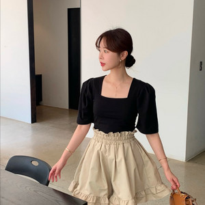 바이씨니 프릴프릴반바지 새상품