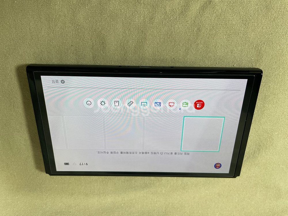 닌텐도 스위치 OLED 본체 + 니트로덱 신품--7
