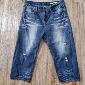 남자 7부데님 76