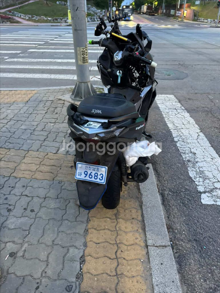 크루심 알파125 23년식 부품차 사고차--2