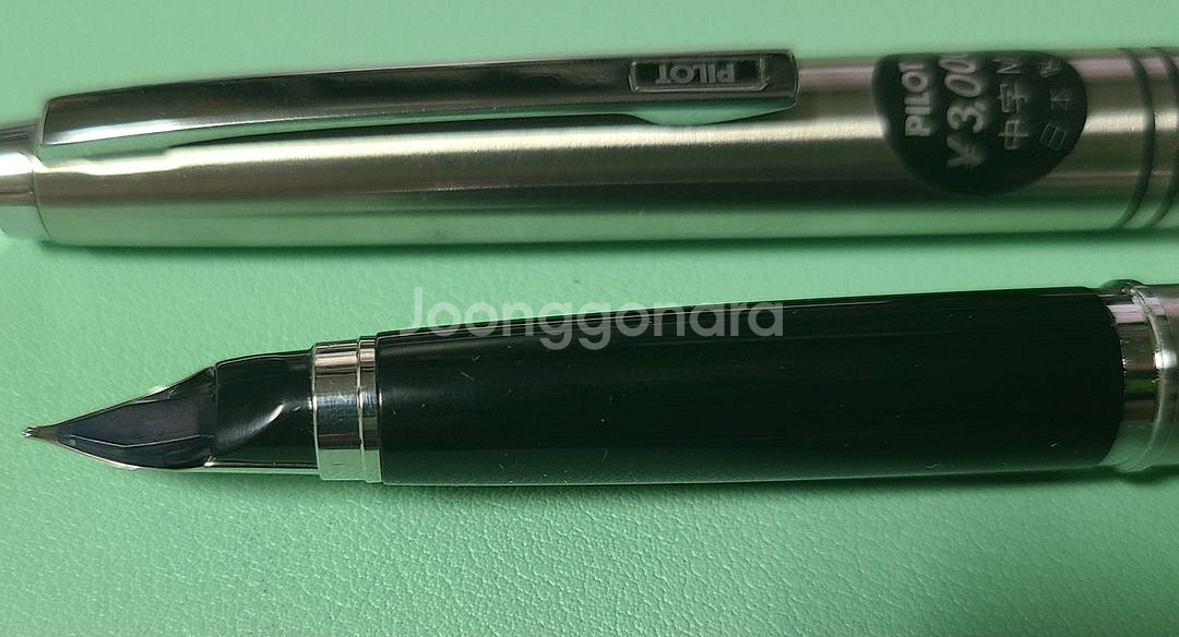 파이롯트 보렉스(VOLEX) 포켓펜 만년필/샤프 세트--4