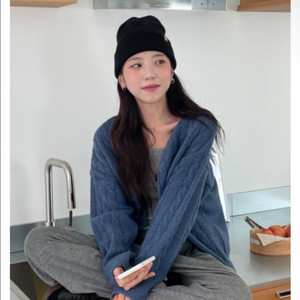 남녀공용 사계절 비니 모자 (블랙,베이지)빈티지 패션