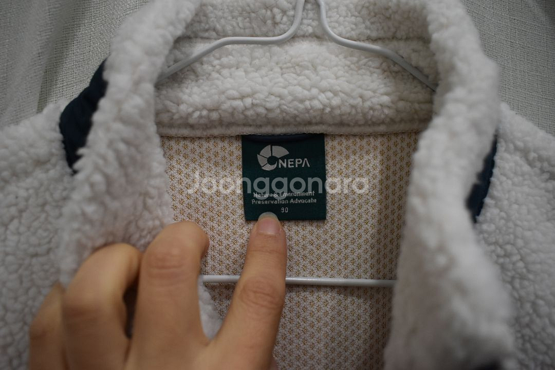 네파 남성 뽀글이 조끼 90--1