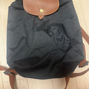 롱샴 르 플리아쥬 블랙 백팩