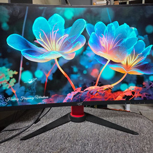 모니터<829>27인치커브드 165hz 20년식