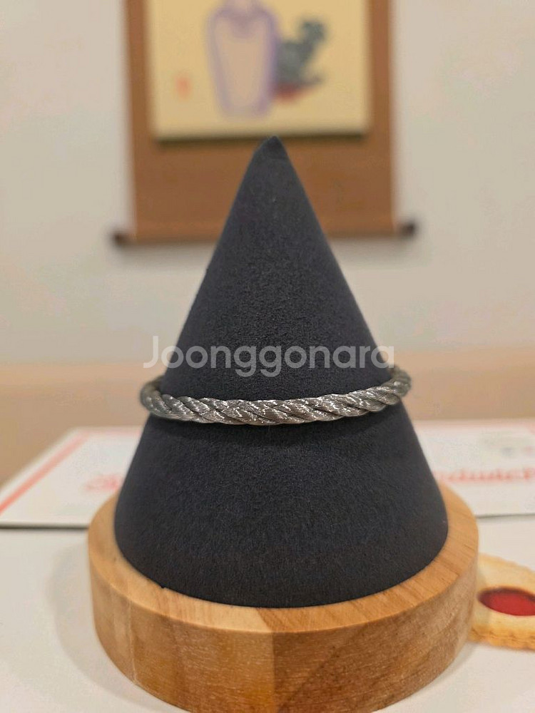 18k 로즈골드 뱅글팔찌 17cm--1