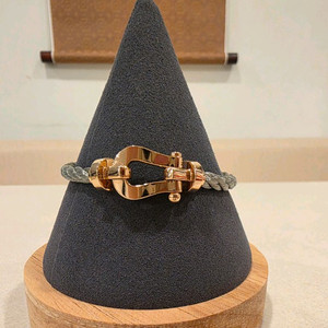 18k 로즈골드 뱅글팔찌 17cm