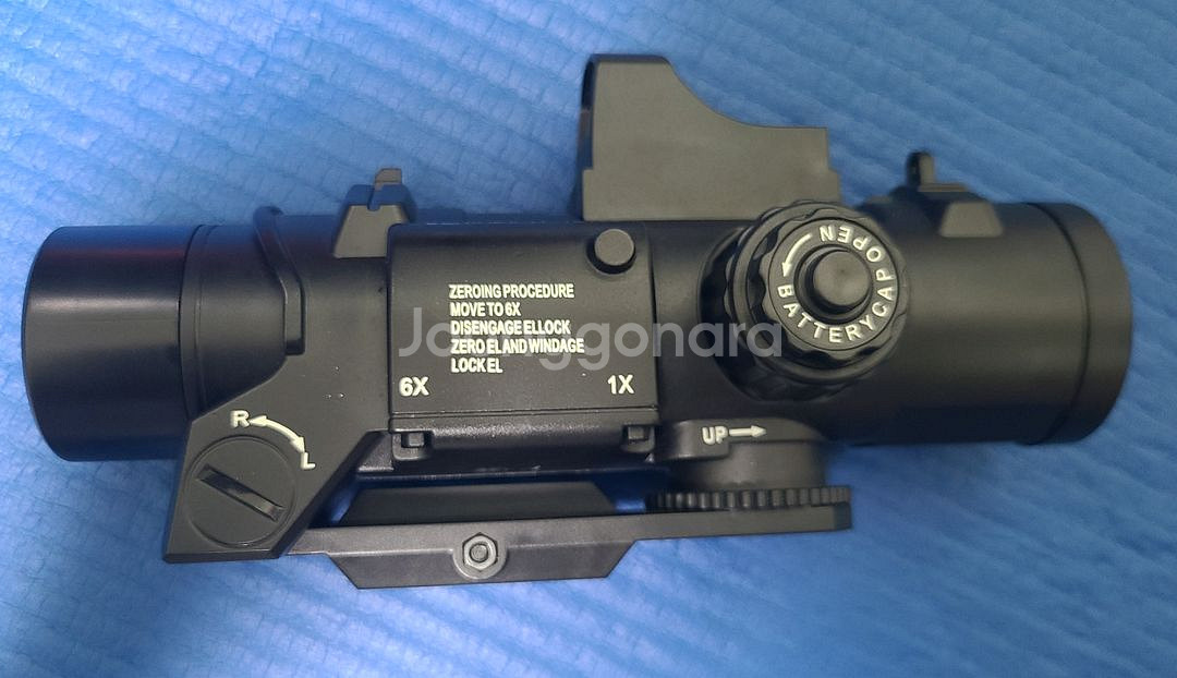 아카데미 HK416D 에어코킹 4배6배 조준경--5