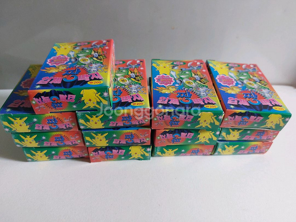 90~00년대 아주 옛날 포켓몬스터 짱딱지 (무료배송)--9