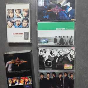 신화 앨범 카세트 테이프 6장 일괄