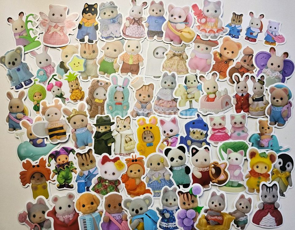 실바니안 패밀리 스티커set모음--6