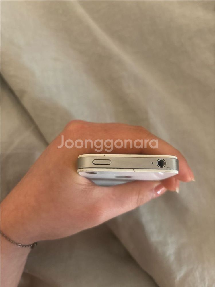 아이폰4s 16기가 화이트--2