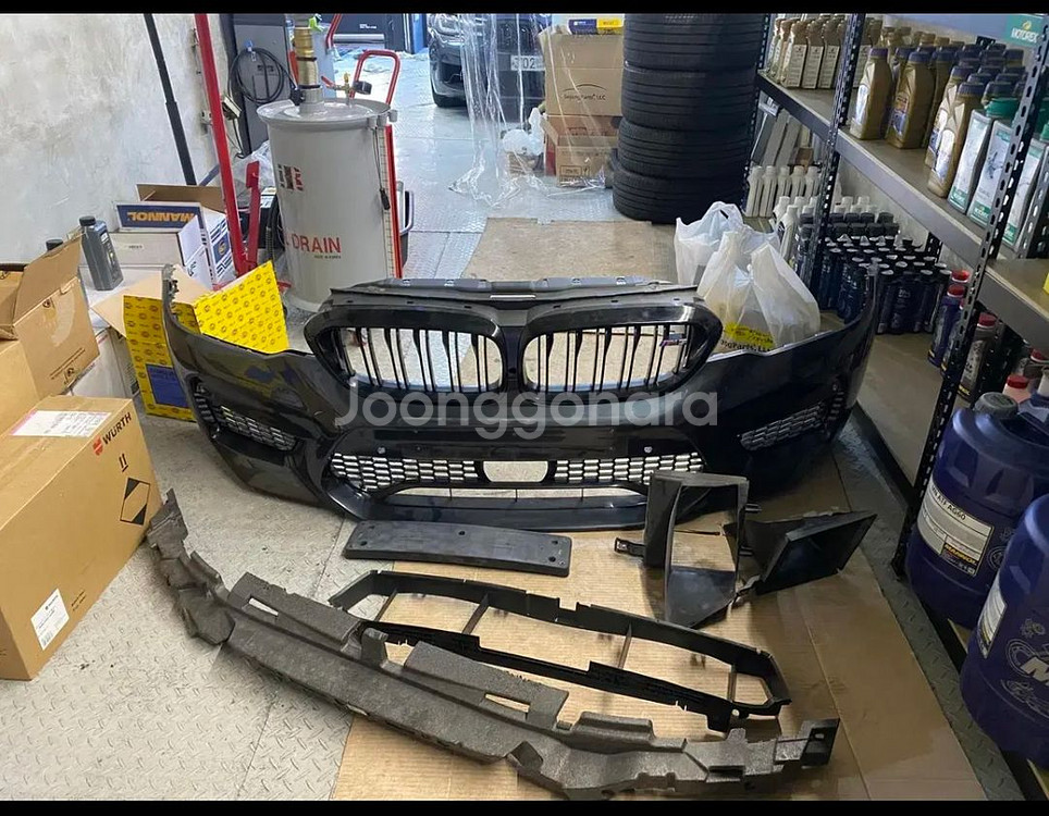 bmw f90m5 전기형 범퍼 일체 부품 팝니다--0