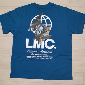 (새상품) LMC 반팔 블루 (M)