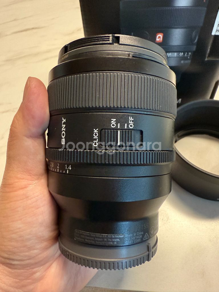 소니 50.4 50mm f1.4 GM 판매--1