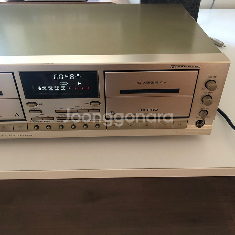 인켈 더블 카세트 데크 DD-6030G--0