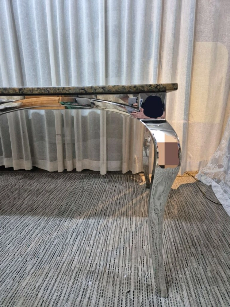 인테리어 대리석 모던 식탁테이블 이미지