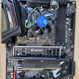기가바이트 Z370 AORUS 메인보드 + G5400