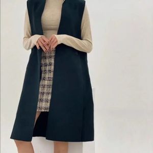 여성 롱코트형 조끼 베스트 새제품 사이즈 프리