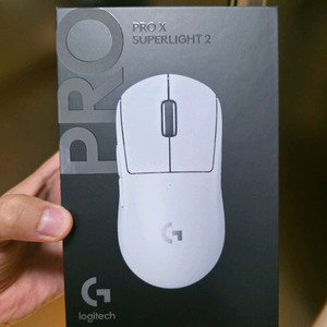 미개봉 로지텍 지슈라2 G PRO SUPERLIGHT