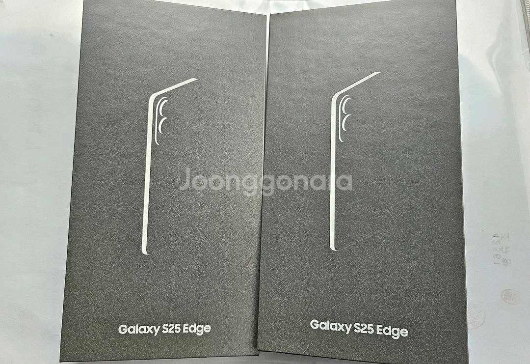 갤럭시 s25 엣지 512G 자급제 미개봉판매합니다--0