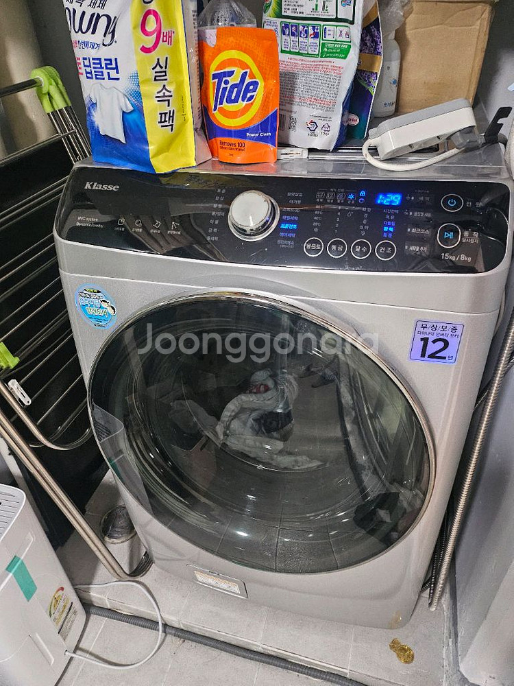 클라쎄 15k 드럼건조 세탁기--0