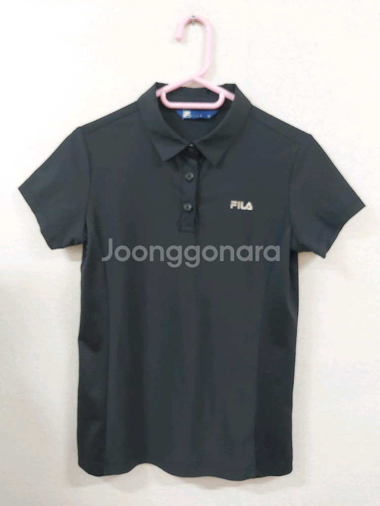 휠라 블랙 반팔85--0