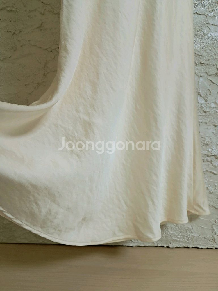 거의새옷(25~26인치) 실크100% 고퀄 새틴롱스커트--3