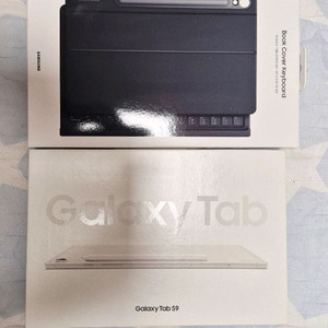 갤럭시탭 s9 256 자가유통용 베이지+정품키보드+케이