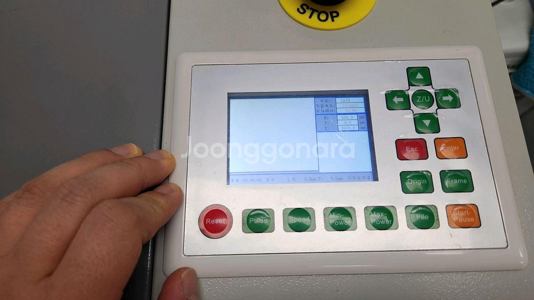 렉스봇 L4060 80w co2레이저 커팅 각인기--2