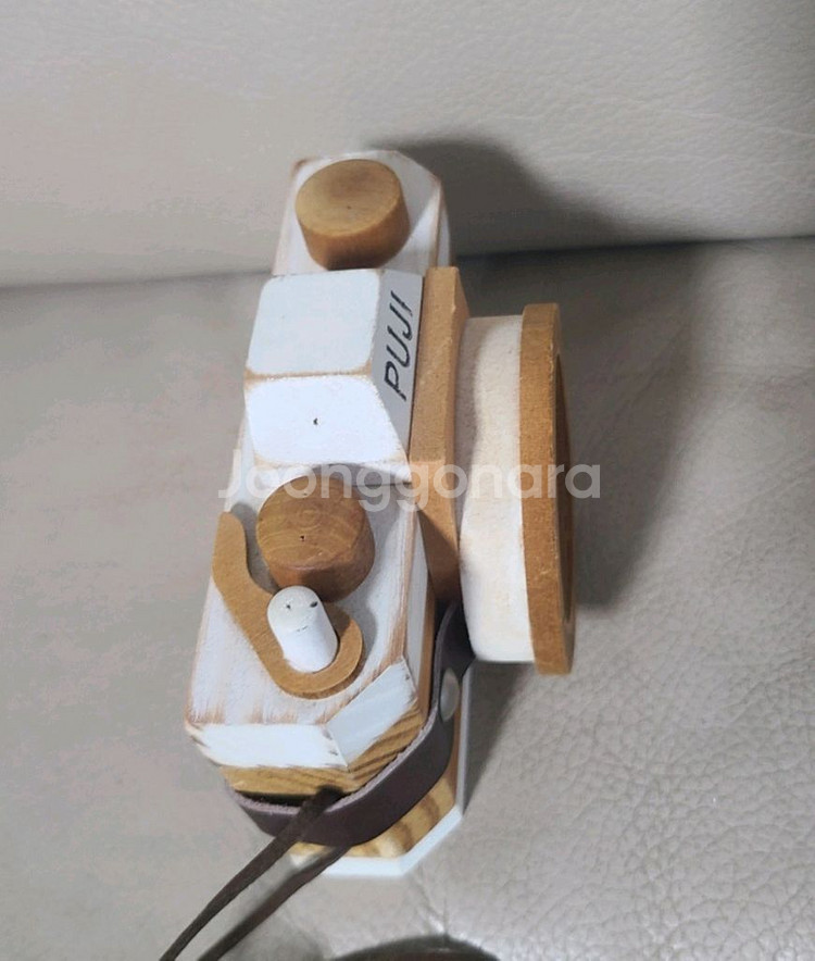 빈티지 나무 카메라 인테리어 장식 소품--3