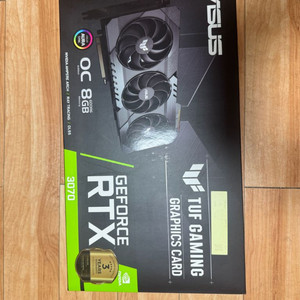 TUF Gameing Geforce RTX3070 OC