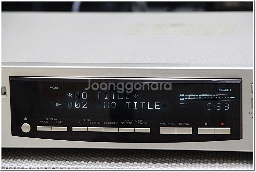 캔우드 A급 미니디스크 레코더 모델 DM-7080--3