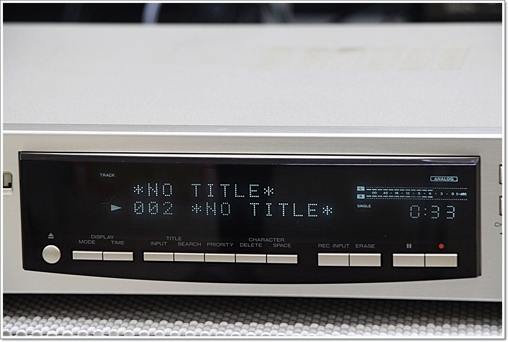 캔우드 미니디스크(MD) 레코더 DM-7080 이미지