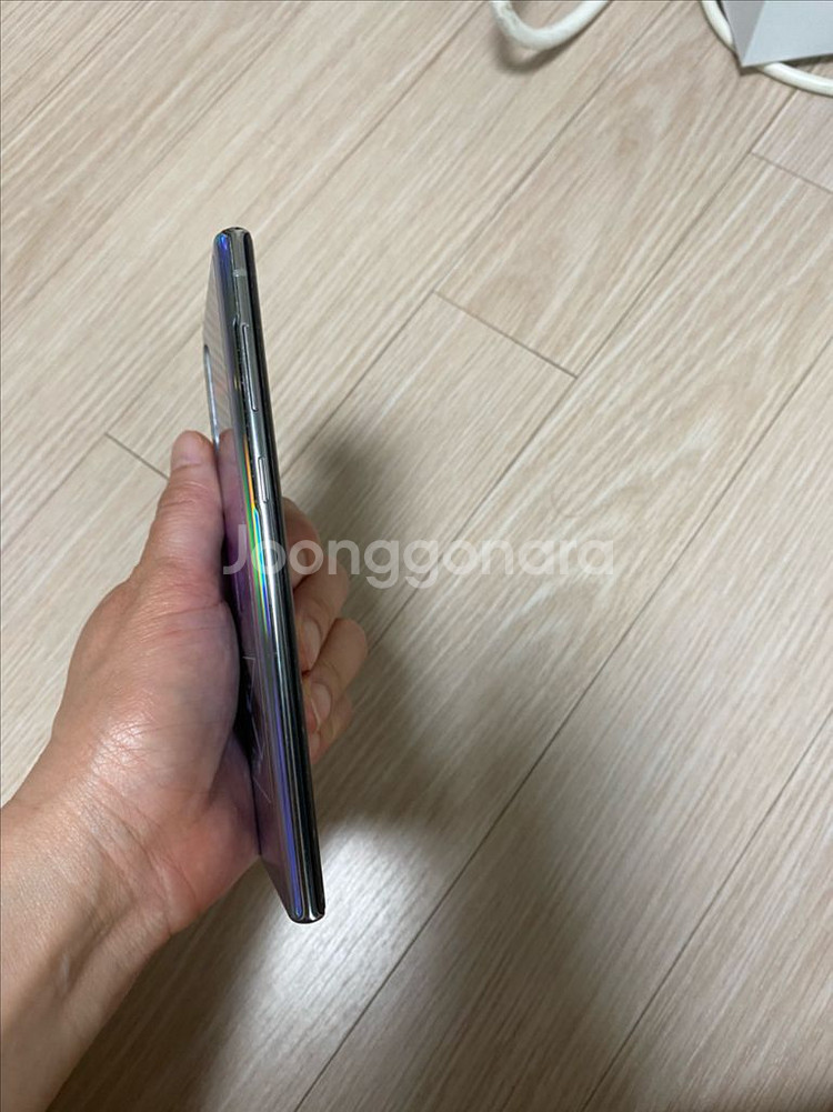 갤럭시 노트10 부품용 액정 불량--5