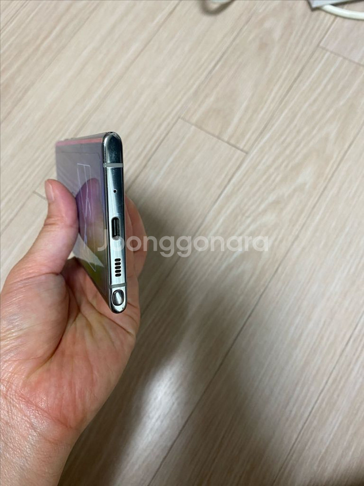 갤럭시 노트10 부품용 액정 불량--6