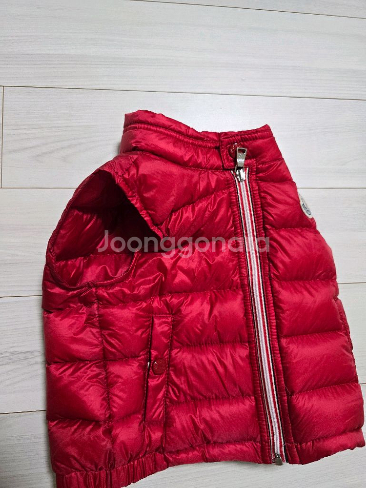 몽클레어 베이비 조끼 구스조끼 6~9M 운포--2
