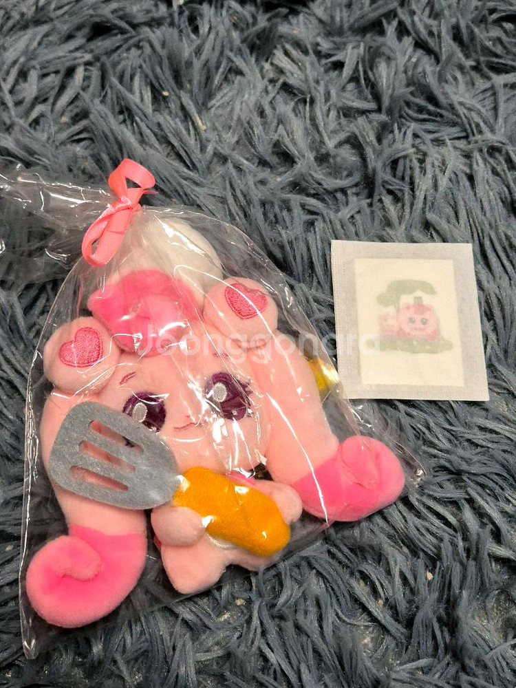맘스터치 하츄핑 캐치티니핑 조리핑 뒤집개 인형 띠부씰--0
