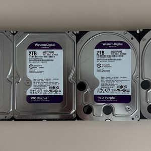 WD Purple 2TB HDD 21~22년 상태좋음