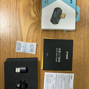 fiio bt11 박스 풀셋 블루투스 송신기 팝니다