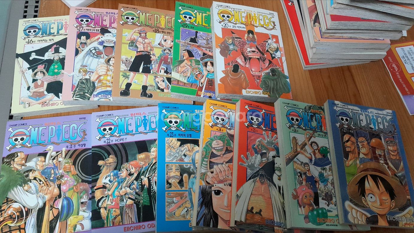 원피스 구판 단행본 1-27권 일괄 판매 합니다.--2